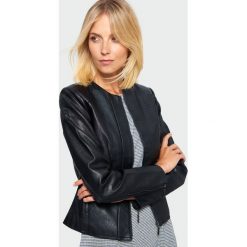 Dopasowana kurtka z ekologicznej skóry. Kurtki damskie Greenpoint, bez wzorów, z poliesteru, bez kaptura. Za 149,99 zł.