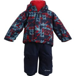 Columbia BUGA SET Kurtka narciarska collegiate navy/checkers. Niebieskie kurtki chłopięce marki Columbia, z materiału, długie. W wyprzedaży za 319,20 zł.