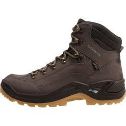 Lowa RENEGADE GTX MID Buty trekkingowe stone. Szare buty sportowe męskie marki Lowa, ze skóry, bez zapięcia, outdoorowe. Za 809,00 zł.