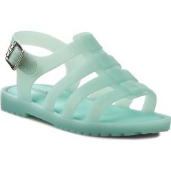 Sandały MELISSA - Mini Melissa Flox BB 31675 Green 01879. Zielone sandały dziewczęce Melissa, z tworzywa sztucznego, bez zapięcia. W wyprzedaży za 179,00 zł.
