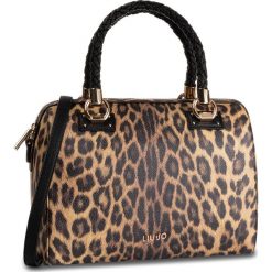 Torebka LIU JO - M Satchel A69024 E0419 Leopardo Marro 03V36. Pomarańczowe torebki klasyczne damskie Liu Jo, bez wzorów, ze skóry ekologicznej, klasyczne, bez dodatków. Za 649,00 zł.