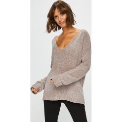 Answear - Sweter. Szare swetry oversize damskie ANSWEAR, l, z dzianiny. W wyprzedaży za 79,90 zł.