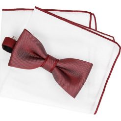 Mucha special czerwony classic 206. Czerwone muszki męskie marki Recman, bez wzorów. Za 39,00 zł.