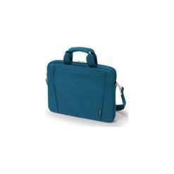 Torba na laptopa Dicota Slim Case Base 13-14.1 niebieska. Niebieskie torby na laptopa marki Dicota, w paski, z neoprenu. Za 65,99 zł.