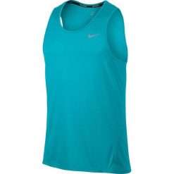 Nike Koszulka męska DF Cool Tailwind turkusowa r. S (724914 418). Niebieskie t-shirty męskie Nike, m. Za 159,00 zł.