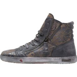 Felmini JOMAR Sneakersy wysokie antracite. Szare trampki i tenisówki damskie marki Felmini, bez wzorów, ze skóry, bez zapięcia. W wyprzedaży za 395,85 zł.