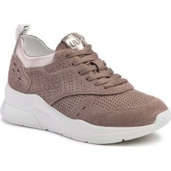 Sneakersy LIU JO - Karlie 14 BA0007 PX056 Sand 01127. Brązowe półbuty damskie Liu Jo, ze skóry. Za 759,00 zł.