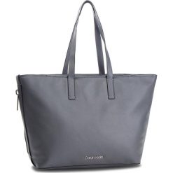 Torebka CALVIN KLEIN - Drive Shopper K60K604460 008. Szare shopper bag damskie marki Calvin Klein, szklane. Za 699,00 zł.