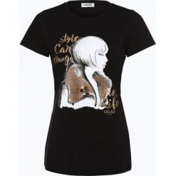 Liu Jo Collection - T-shirt damski, czarny. Czarne t-shirty damskie Liu Jo Collection, l, z nadrukiem. Za 399,95 zł.