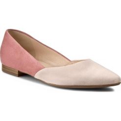 Baleriny damskie: Baleriny PETER KAISER – Clara 19531/623 Powder Suede/Rose Suede