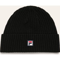Fila - Czapka. Niebieskie czapki męskie Fila, bez wzorów, z bawełny. W wyprzedaży za 59,90 zł.