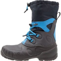 Jack Wolfskin ICELAND PASSAGE Śniegowce dark sky. Szare buty zimowe damskie marki Jack Wolfskin, z materiału. Za 409,00 zł.