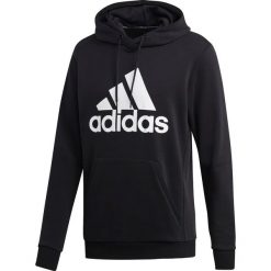 MH BOS PO FT. Czarne bluzy męskie Adidas, na wiosnę, m, bez wzorów, z bawełny, sportowe, bez kołnierzyka, bez rękawów, bez kaptura. Za 249,99 zł.