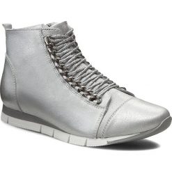 Sneakersy CARINII - B3333 Dave Met Su 6651/037. Szare botki damskie skórzane marki Carinii. W wyprzedaży za 209,00 zł.