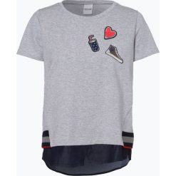 Taifun - T-shirt damski, szary. Szare t-shirty damskie marki Taifun, z aplikacjami, z jeansu. Za 199,95 zł.