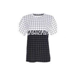 T-shirt Chequeded. Czarne t-shirty damskie marki Who cares. Za 89,99 zł.