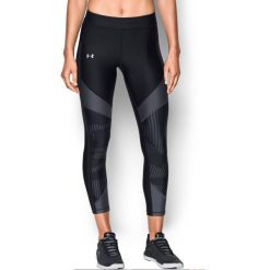 Legginsy sportowe damskie: Under Armour Legginsy damskie HG Colr Blckd Prt Akle Cp czarno grafitowe r. S (1307553-001)