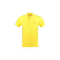 Koszulki polo z krótkim rękawem Lacoste 1212. Żółte koszulki męskie Lacoste, xl, bez wzorów, polo, z krótkim rękawem, krótkie. Za 462,55 zł.