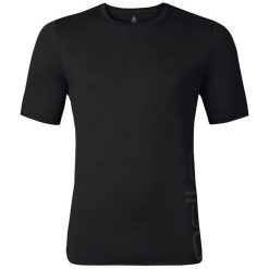 Odlo Koszulka s/s EVENT czarna r. M(321842). Czarne koszulki sportowe męskie marki Odlo, m. Za 99,95 zł.