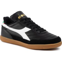 Sneakersy DIADORA - Gold Indoor 501.174822 01 80013 Black. Czarne sneakersy męskie Diadora, bez zapięcia. Za 369,00 zł.
