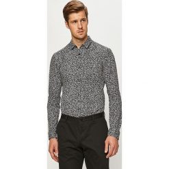 Hugo - Koszula. Czarne koszule męskie HUGO, s, bez wzorów, z bawełny, eleganckie, z klasycznym kołnierzykiem, z długim rękawem. Za 479,90 zł.