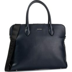 Torba na laptopa PUCCINI - BT29743 Granat 7A. Niebieskie torby męskie skórzane Puccini, bez wzorów, ze skóry ekologicznej. W wyprzedaży za 159,00 zł.