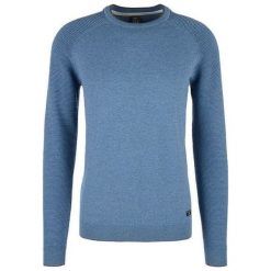 S.Oliver Sweter Męski Xxl Niebieski. Niebieskie swetry męskie S.Oliver, s, bez wzorów, z bawełny, z okrągłym kołnierzem, bez kaptura. Za 159,00 zł.