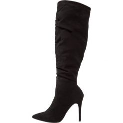 Buty zimowe damskie: Head over Heels by Dune SAMBAA Kozaki na obcasie black