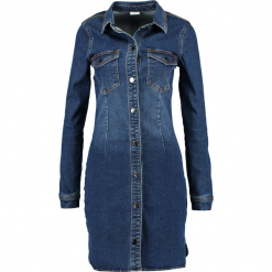 Sukienki hiszpanki: JDY JDYSANNA DRESS Sukienka jeansowa medium blue