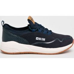 Big Star - Buty. Niebieskie buty sportowe damskie BIG STAR, ze skóry. W wyprzedaży za 129,90 zł.