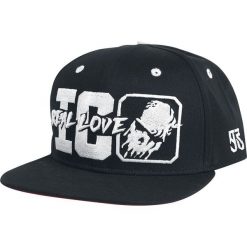 Czapki damskie: Infest Clothing Real Love Snapback Czapka Snapback czarny