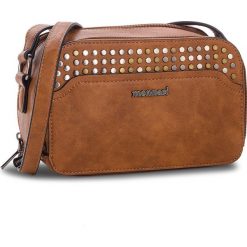 Torebka MONNARI - BAG5220 Brown. Pomarańczowe torebki klasyczne damskie marki Monnari, ze skóry ekologicznej. W wyprzedaży za 159,00 zł.