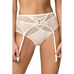 Pas do pończoch Clemensy. Białe pasy do pończoch damskie marki Avalingerie. Za 66,99 zł.