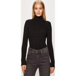 Only - Sweter. Niebieskie golfy damskie ONLY, s, bez wzorów, z wiskozy, bez rękawów. W wyprzedaży za 69,90 zł.