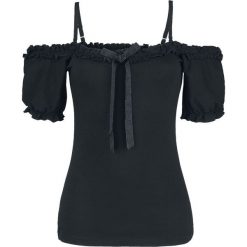 Bluzki damskie: Black Premium by EMP Luise Koszulka damska czarny