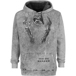 Bejsbolówki męskie: Alchemy England The Scream Vintage Bluza z kapturem szary
