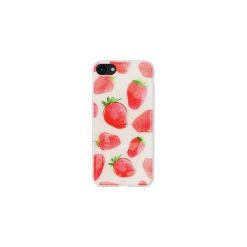 Etui na iPhone 7 – Juicy Strawberry. Czerwone etui damskie marki Creattack, z tworzywa sztucznego. Za 41,94 zł.