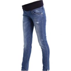 Pietro Brunelli Jeansy Slim Fit medium light wash. Niebieskie rurki damskie Pietro Brunelli. W wyprzedaży za 463,20 zł.