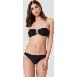 Stroje dwuczęściowe damskie: NA-KD Swimwear Dół bikini z niskim stanem – Black