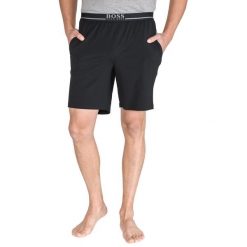 BOSS Mix&Match Spodenki do spania Czarny. Czarne spodenki i szorty męskie Boss, m, bez wzorów, z elastanu. Za 188,95 zł.