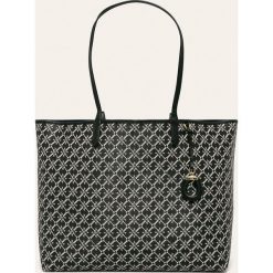 Lauren Ralph Lauren - Torebka. Czarne torby damskie na zakupy Lauren Ralph Lauren, bez wzorów, ze skóry ekologicznej, na ramię, duże, bez dodatków. W wyprzedaży za 629,90 zł.