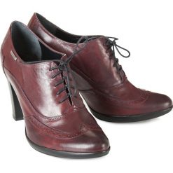 M72/3 BORDO 38 - M72/3BORDO38 - - Botki. Botki damskie Botki, bez obcasa, na obcasie, bez zapięcia. W wyprzedaży za 251,40 zł.
