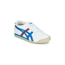 Buty Dziecko Onitsuka Tiger MEXICO 66 LEATHER PRE-SCHOOL. Białe trampki chłopięce marki Onitsuka Tiger, bez wzorów, bez zapięcia. Za 269,00 zł.