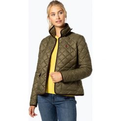 Polo Ralph Lauren - Damska kurtka pikowana, zielony. Zielone kurtki damskie Polo Ralph Lauren, l, z haftami, ze sztruksu, bez kaptura. Za 899,95 zł.
