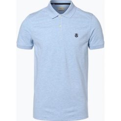 Selected - Męska koszulka polo – Haro, niebieski. Szare koszulki polo marki Selected, l, z materiału. Za 99,95 zł.