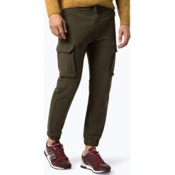 BOSS Casual - Spodnie dresowe męskie – Senman, zielony. Zielone spodnie męskie BOSS Casual, na co dzień, s, bez wzorów, z dresówki, casualowe. Za 449,95 zł.