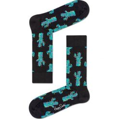 Happy Socks - Skarpety Cactus. Czarne skarpetki męskie Happy Socks, z bawełny. Za 39,90 zł.