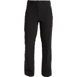 Jack Wolfskin ACTIVATE WOMEN Spodnie materiałowe black. Czarne spodnie damskie Jack Wolfskin, bez wzorów, z elastanu, sportowe, długie. Za 419,00 zł.