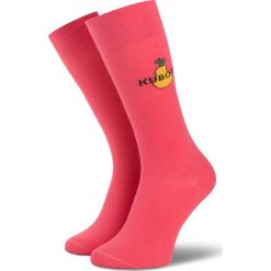 Skarpety Wysokie Unisex KUBOTA - KSC02 Casual Grucha. Różowe skarpetki damskie Kubota, z bawełny. Za 24,99 zł.