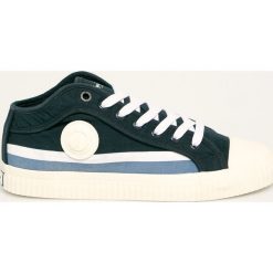 Pepe Jeans - Tenisówki Malibu In Man. Niebieskie trampki męskie Pepe Jeans, bez wzorów, z jeansu, na sznurówki. W wyprzedaży za 223,90 zł.